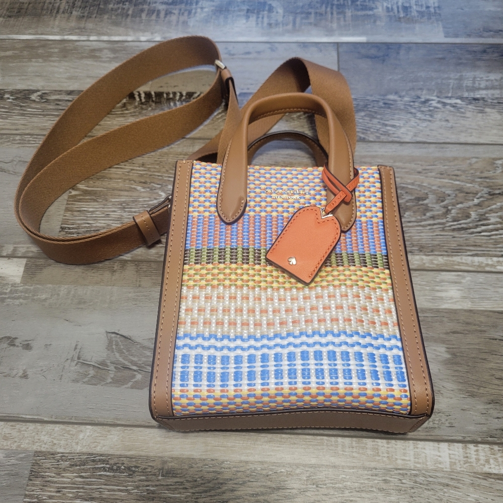 Kate Spade Manhattan Striped Mini Tote - Picture 5 of 10